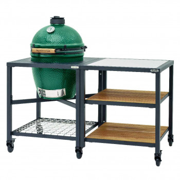 Housse pour EGG Table modulaire XLarge / Large / Medium + Module extension ET Table en bois d'eucalyptus XLarge BIG GREEN EGG