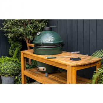 Table en bois d’eucalyptus Large BIG GREEN EGG