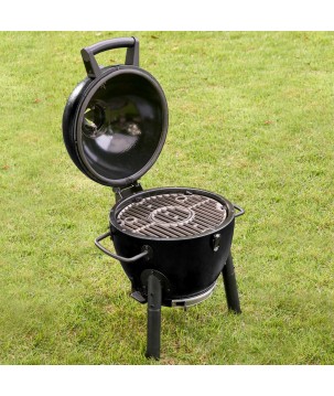 AKORN JR. KAMADO CHARCOAL GRILL & SMOKER CHAR-GRILLER