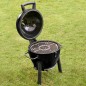 AKORN JR. KAMADO CHARCOAL GRILL & SMOKER CHAR-GRILLER