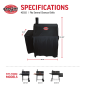 HOUSSE POUR BARBECUE PRO DELUXE CHAR-GRILLER